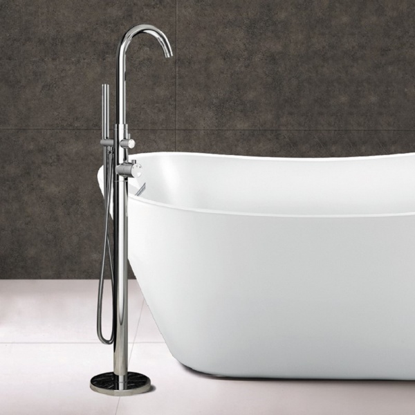 Studio G Chrome Freestanding Bath Shower Mixer